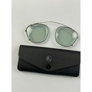 Vintage American AO Optical Calobar Clip On Sunglasses Glasses 1950 Parr Case